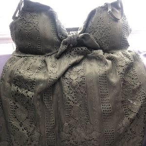 Cute Army Green shirt